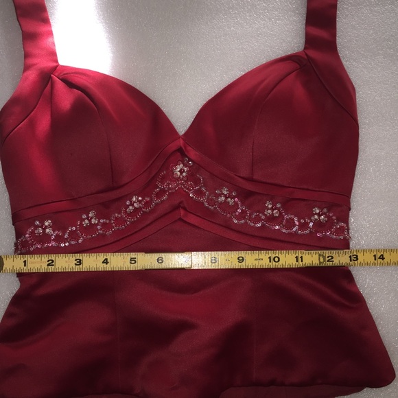 Mari Lee by Madeline Gardner dress top - Picture 6 of 8